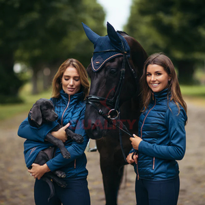 Bonnet anti-mouches au crochet fabriqué à la main couvre-oreilles de cheval respirant lavable léger ajustement confortable fabriqué au Pakistan idéal pour le spectacle - Product Image 6