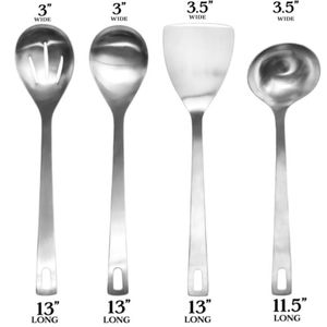 Juego de Cubiertos de acero inoxidable hechos a mano, juego de cubiertos con mango elegante pulido, cubiertos, utensilios de cocina, bodas, comedor en casa - Product Image 4