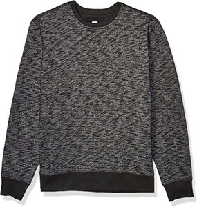 Sweat-shirt tricoté à col rond pour homme, coupe classique, couleur unie, manches longues, pull décontracté, vêtement d'automne - Product Image 1