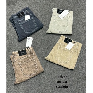 กางเกงยีนส์ขาตรงสำหรับผู้หญิงกางเกงยีนส์สวมใส่ได้ทุกวันพร้อมกระดุมดีไซน์แบบมีกระเป๋า - Product Image 5