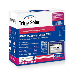 Panneau solaire monocristallin PERC demi-cellule Trina Solar 550W avec boîtier de jonction IP67 - Product Image 2