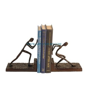 Sujetalibros de diseño moderno hecho a mano para mesa de latón, sujetalibros decorativos únicos de Nueva apariencia, sujetalibros grandes de calidad superior para el proveedor - Product Image 5