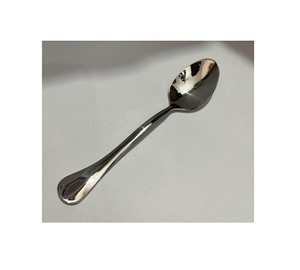 Cuchara de acero inoxidable de metal de tamaño personalizado Servidor de buena calidad o cucharas de ensalada Servidor de herramientas de utensilios de cocina para el hogar y el restaurante - Product Image 6