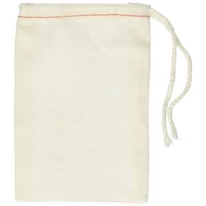 Sac à cordon en coton de style et de luxe avec logo personnalisé, petite maille durable pour le shopping, motif d'impression uni soigneusement conçu - Product Image 6