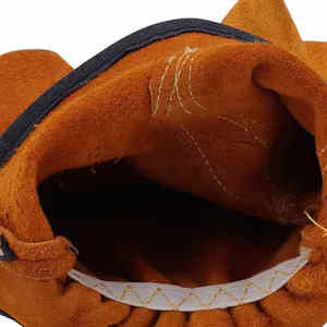 Gants de travail agricole de jardin en cuir de vachette de bonne qualité Utilisation quotidienne Prix de gros Gants de conducteur de travail de construction - Product Image 5