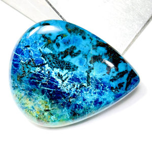 AAA Shattukite Gemstone 100% Natural Shattuckite Cabochon Stone Healing Crystal Shattuckite Stone para la fabricación de joyas - Product Image 3