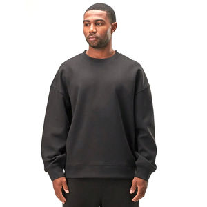 Sweat-shirt tendance surdimensionné pour hommes, fabrication en usine, respirant, coupe décontractée, coupe ajustée, manches longues, produit de qualité supérieure - Product Image 4