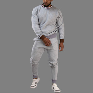 Jersey personalizado de alta calidad para hombre en blanco, sudor con bolsillo, conjunto de Chándales, trajes para correr en blanco, chándal para hombre - Product Image 4