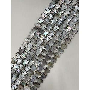 Perles en coquille de tête de vache noble en vrac - Product Image 1