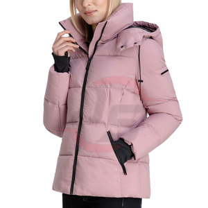 Chaquetas acolchadas de invierno de tamaño personalizado para mujer Ropa de invierno de punto transpirable para adultos - Product Image 2