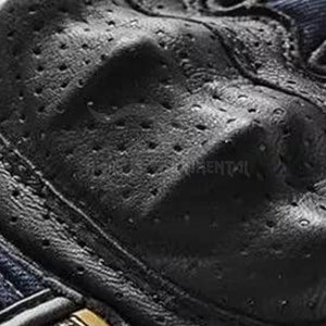 ถุงมือหนังสำหรับแข่งมอเตอร์ไซด์สำหรับผู้ชาย, ใหม่ถุงมือหนังระบายอากาศได้ดีมีรูปแบบเข็มขัดสำหรับมือจับ - Product Image 4