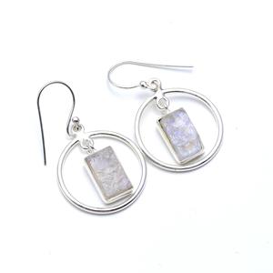 Factory Wholesale Price Dropshipping OEM ODM 925 Sterling Silver Rainbow Moonstone <b>Emerald</b> <b>Earring</b> Collection Women Fine Jewelry - Product Image 4