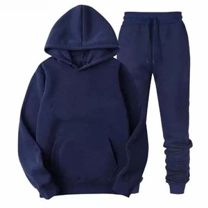 Ropa deportiva Activewear Chándales Mujer 100% Algodón Pullover Sudaderas con capucha y pantalones de chándal Conjuntos de dos piezas Chándales de mujer - Product Image 6