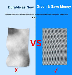 8D High-Density <b>Fish</b> <b>Tank</b> Filter 2cm Thick 10 Size 50*120cm Special Biochemical Sponge Water Purification Made <b>Plastic</b> - Product Image 5