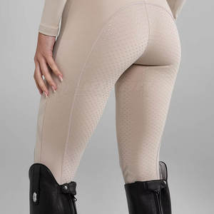 Pantalones de competición para mujer con acabado liso y ajuste a medida para eventos Pantalones de equitación - Product Image 2
