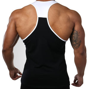 Camiseta sin mangas transpirable de Color sólido de algodón 100% para hombre, ropa deportiva de verano, Camiseta de punto con capucha estampada de talla grande XL lavada - Product Image 3