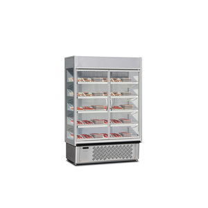 Vitrine réfrigérée commerciale Mondial Multideck avec portes à charnières 1335x737x1987 - Product Image 1