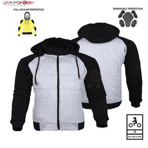 Sweat à capuche de moto pour hommes avec polaire douce et manches longues pour les jours froids Sweat à capuche en polaire chaud et élégant pour hommes - Product Image 1