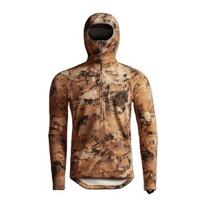 Venta al por mayor personalizado de los hombres de lana con capucha Camo sublimación de impresión de invierno cálido caza pulóver Sudadera con capucha para la venta - Product Image 1