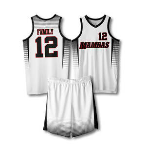 Dernier design d'uniforme de basket-ball pour hommes, uniforme de basket-ball personnalisé, grande taille, vêtements de haute qualité - Product Image 1