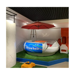 Loisirs Offre Spéciale Moteur Électrique Divertissement Partie BBQ Adulte Donut Bateaux En Plastique - Product Image 5
