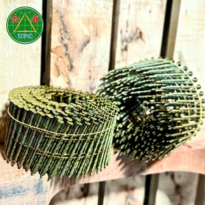 1-3/4" x 0.092 Coil Pallet <b>Nails</b> 9000pcs Screw Shank Checkered Head Design for Pallet with Factory Prices From Vietnam - Product Image 5