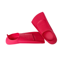 Palmes de bain en silicone avec sac en maille Accessoires d'entraînement de natation pour enfants adolescents adultes femmes hommes