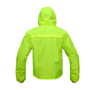 Vente en gros veste coupe-vent demi-fermeture éclair sororité vestes pour hommes veste de pluie imperméable de randonnée coupe-vent - Product Image 6