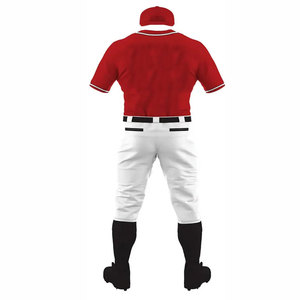 Uniformes de béisbol de alta calidad para hombres y mujeres, camiseta de béisbol en blanco de Color sólido de calidad Premium, uniforme de béisbol de manga corta - Product Image 4
