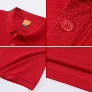 Polo de poliéster en blanco con sublimación para hombre, camiseta Polo con logotipo personalizado liso de Golf, camiseta Polo de talla grande para hombre - Product Image 6