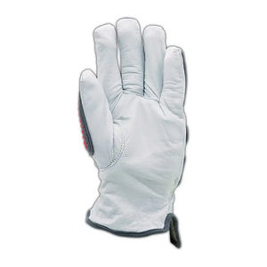 Guantes de Trabajo de Cuero de Seguridad Premium Resistentes con Forro TPR Impact para Hombre, Personalizados con Logotipo, para Conductor e Industria - Product Image 3