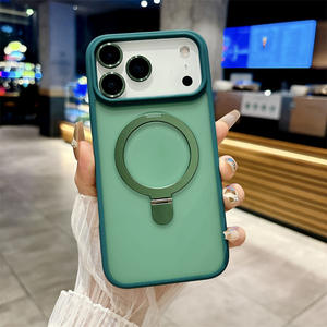 2025 ססגוניים חורים גדולים במקרה טלפון מגנטי עם מחזיק עמיד למים עבור <span class=keywords><strong>iphone</strong></span> 17 pro 16 15 <span class=keywords><strong>xr</strong></span> - Product Image 2