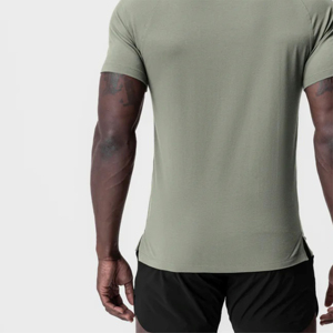 เสื้อยืดสำหรับออกกำลังกายกีฬาและกิจกรรมประจำวันที่มีคุณสมบัติดูดซับความชื้น - Product Image 2