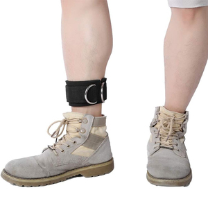Correas de tobillo acolchadas de neopreno ajustables al por mayor para deportes gimnasio ejercicio-protección profesional Unisex ajuste cómodo y duradero - Product Image 4