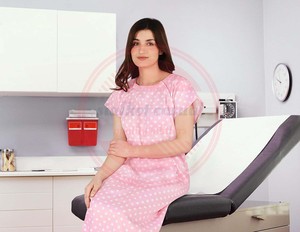 Bata de paciente de ropa de hospital de algodón unisex | bata cómoda médica uniforme de hospital profesional - Product Image 6