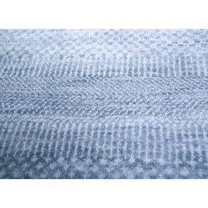 Kairos Blue Hand Knotted Wool <b>Rugs</b> Solid Color Abstract Rectangular Carpet for Home Car for Entryway Hallway Living - Product Image 3