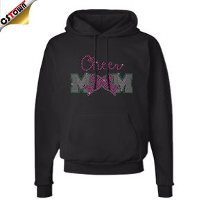 Low Moq Products Rhinestone Transferencia de calor Cheer Mom Iron on Transfers - Product Image 3