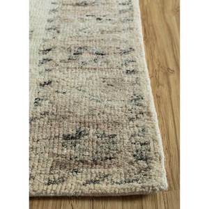 Alfombras de Lana Anudadas a Mano, Color Tomillo Beige Marrón, Estilo Boho AKWL-1045 para el Hogar, para Entrada, Pasillo, Rectangulares, con Medallón Abstracto - Product Image 4