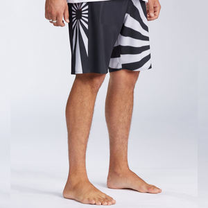 Pantalones cortos de algodón 100% con estampado de cebra para hombre, bañadores de playa de secado rápido, tejido informal no tejido, servicio OEM disponible - Product Image 5
