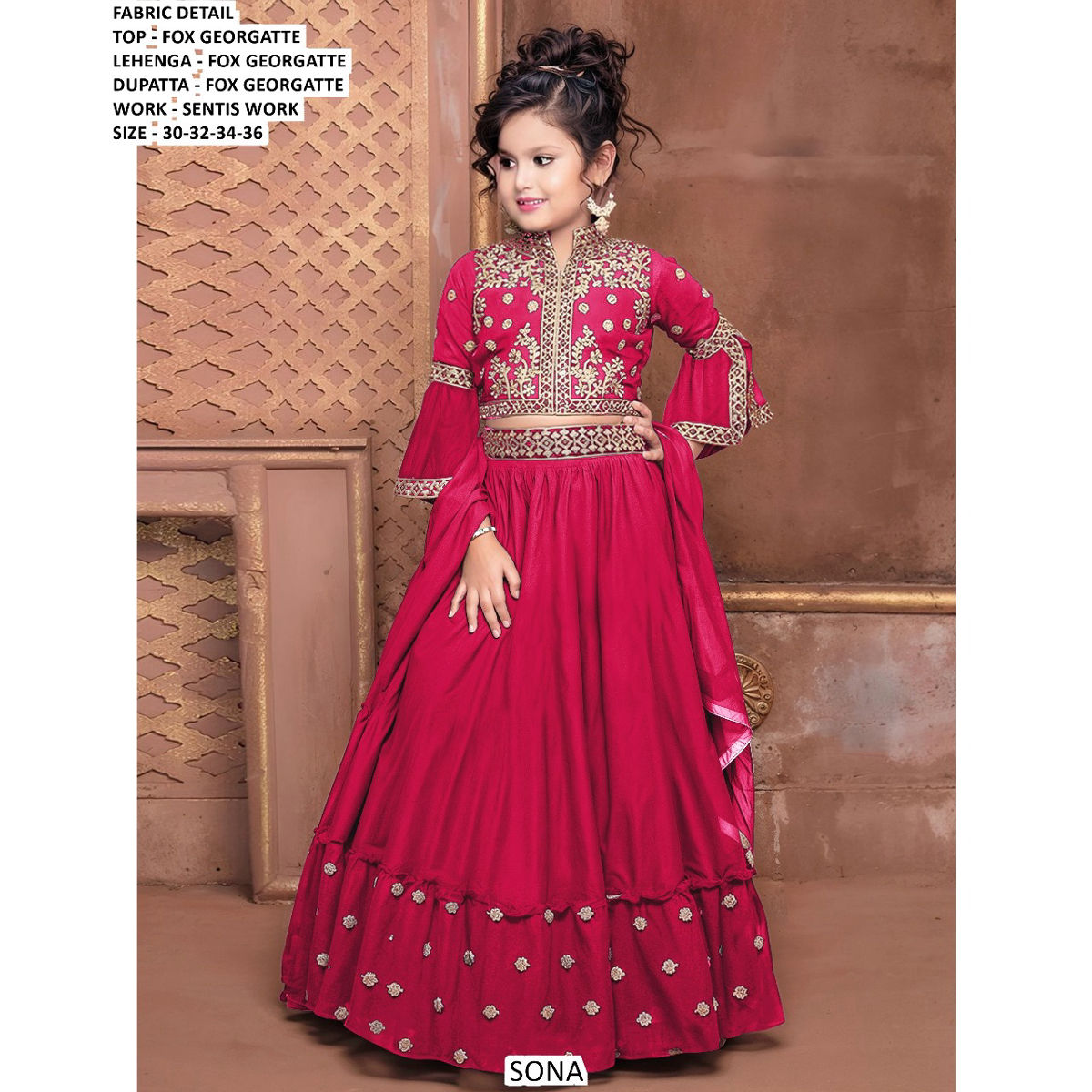 Pakistani Baby Girl Dresses for Wedding Elegant Stylish