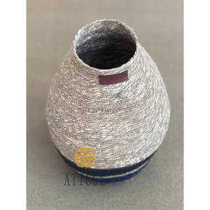 ATICUE Handcrafted 5x13 Inch Surahi Shape Planter <b>Basket</b> <b>Small</b> Open Multipurpose Decorative Storage <b>Basket</b> for Flower Pot - Product Image 4