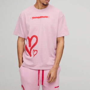 2025 nouveauté hommes luxe hommes t-shirt personnalisé Direct à manches courtes vêtements de rue confortable O cou imprimé t-shirts - Product Image 4