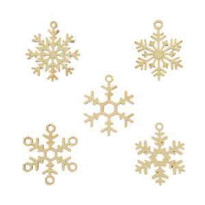 Ensemble d'ornements de Noël en bois découpés au laser pour le bricolage en gros décorations suspendues d'arbre de Noël pour la décoration et l'artisanat de vacances - Product Image 3