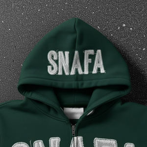 ชุดวอร์มปักลายคุณภาพสูงแบบใหม่ล่าสุด ดีไซน์ปะติดปะต่อ งานปักคุณภาพสูง สำหรับผู้ชาย - Product Image 4