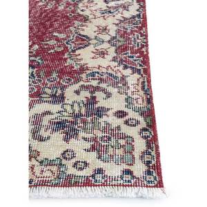 Tapis en laine noué à la main de grande taille, motif médaillon rouge et orange, pour la maison et le salon, tapis rectangulaire pour couloir - Pae-2875 - Product Image 4