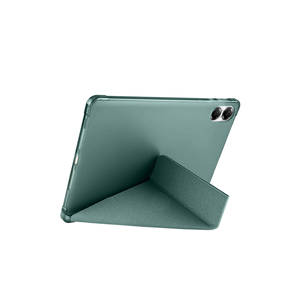 Étui pliable ASMA bleu marine pour tablette Huawei Honor Pad X8 Pro 11,5 pouces, coque en silicone premium avec emplacement pour stylet, TPU, PU, PC - Product Image 4