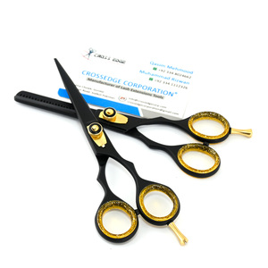New Arrival Haircut Set Styling Tool Thinning <b>Shears</b> for Barber Shop Hair Cutting Scissor 6 Inch <b>Long</b> Adjustable Screw - Product Image 5