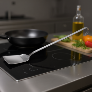 Espátula de Cocina Profesional de Acero Inoxidable Serie 9000, Acabado Cromo Satinado 9092, 11x44cm - Product Image 3