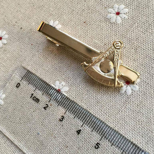 Venta al por mayor Masonería Masonic Club Productos Freemason Ties Masones Esmalte Pin Insignias Metal Personalizado Oro Masónico Pin de solapa - Product Image 2