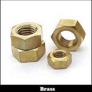 Tuerca hexagonal de latón - Product Image 3